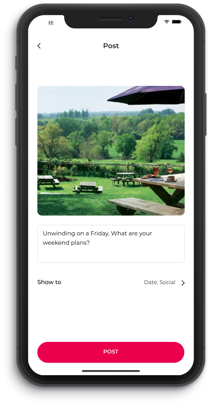 Circles App large-screen UI